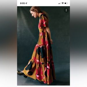 Corey Lynn Calter Gianna tiered maxi dress